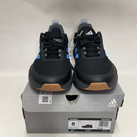 Adidas Trainer V “Black Pulse Blue Gum”  GW4056 main image 4